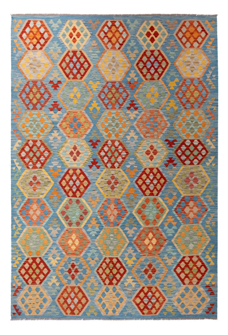 Kelim Rug - Splash - 310 x 207 cm - multicolored