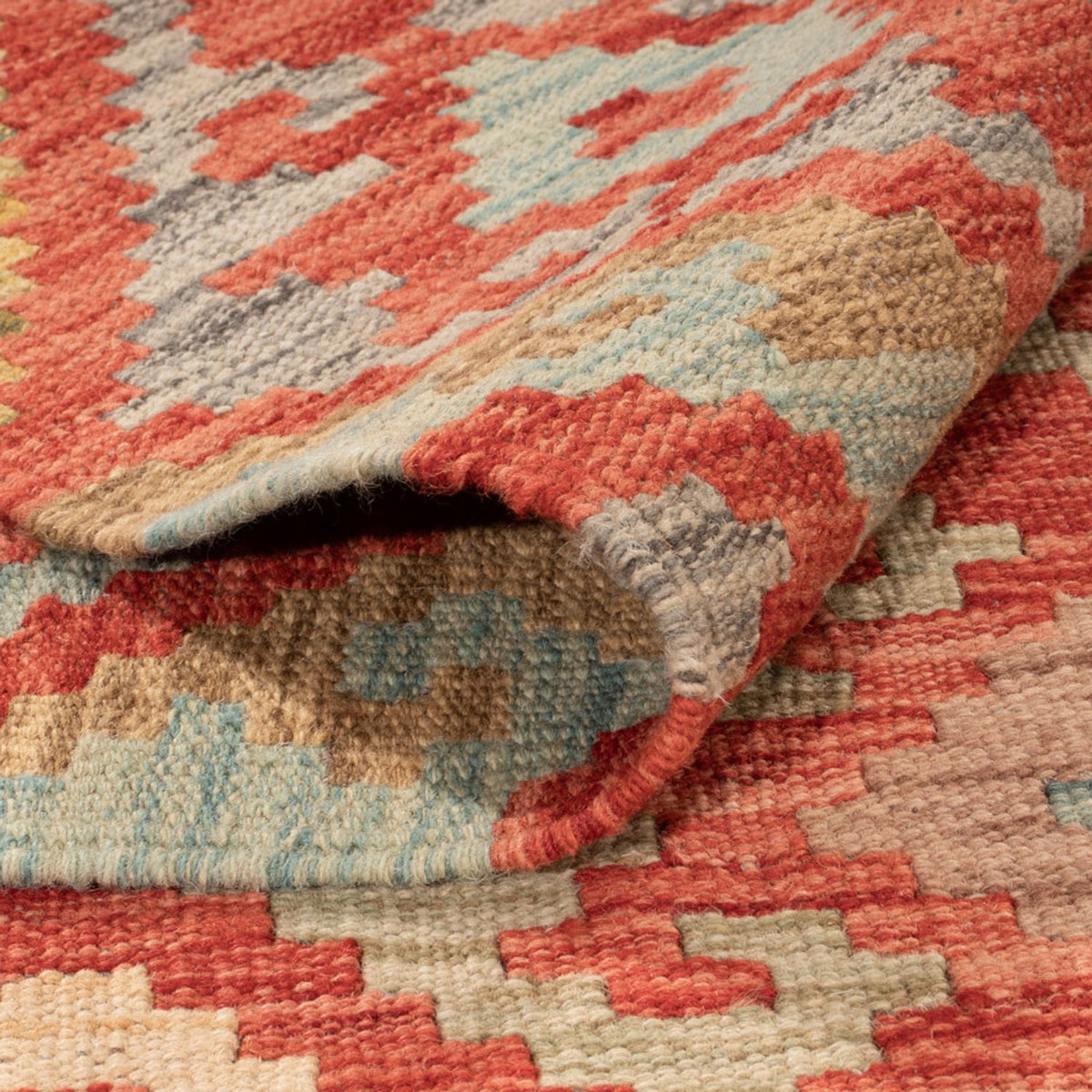 Kelim Rug - Splash - 300 x 202 cm - multicolored