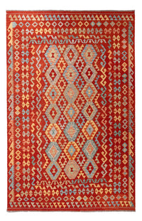 Kelim Rug - Splash - 309 x 197 cm - multicolored