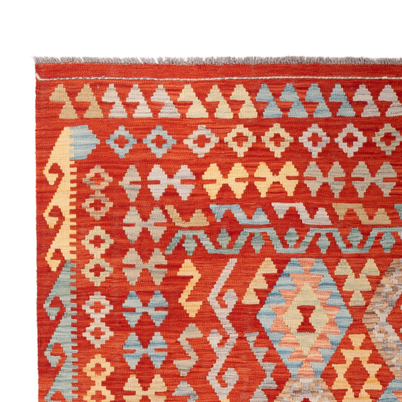 Kelim Rug - Splash - 309 x 197 cm - multicolored