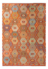 Kelim Rug - Splash - 301 x 206 cm - multicolored