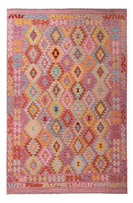 Kelim Rug - Splash - 300 x 200 cm - multicolored