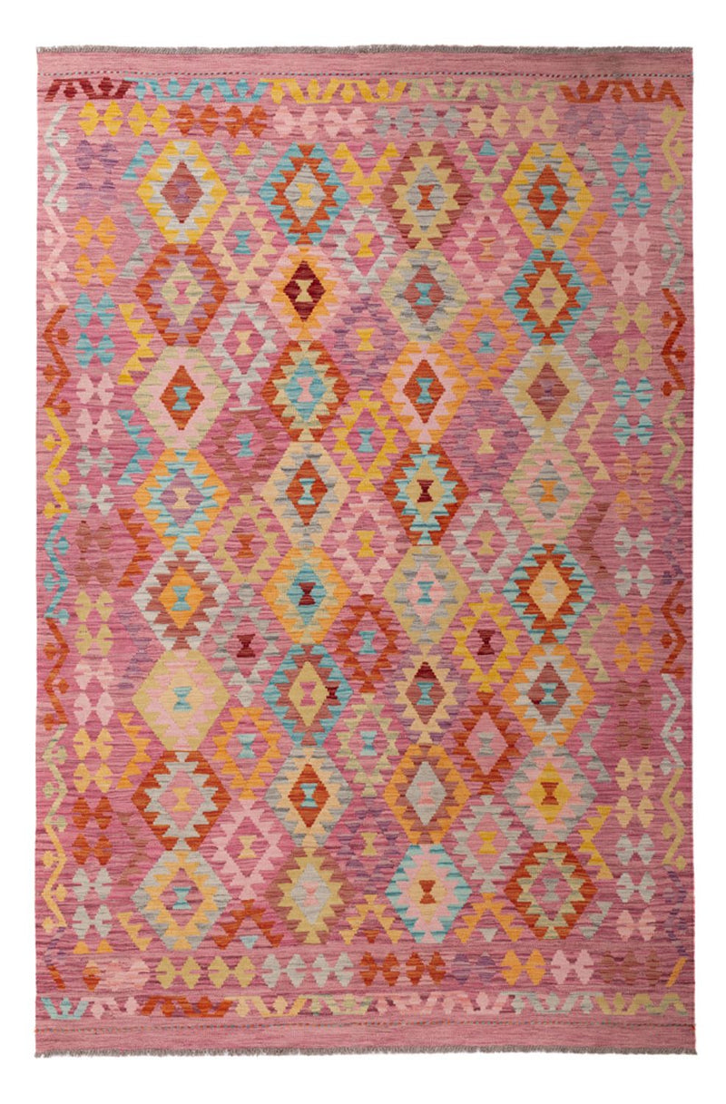 Kelim Rug - Splash - 300 x 200 cm - multicolored