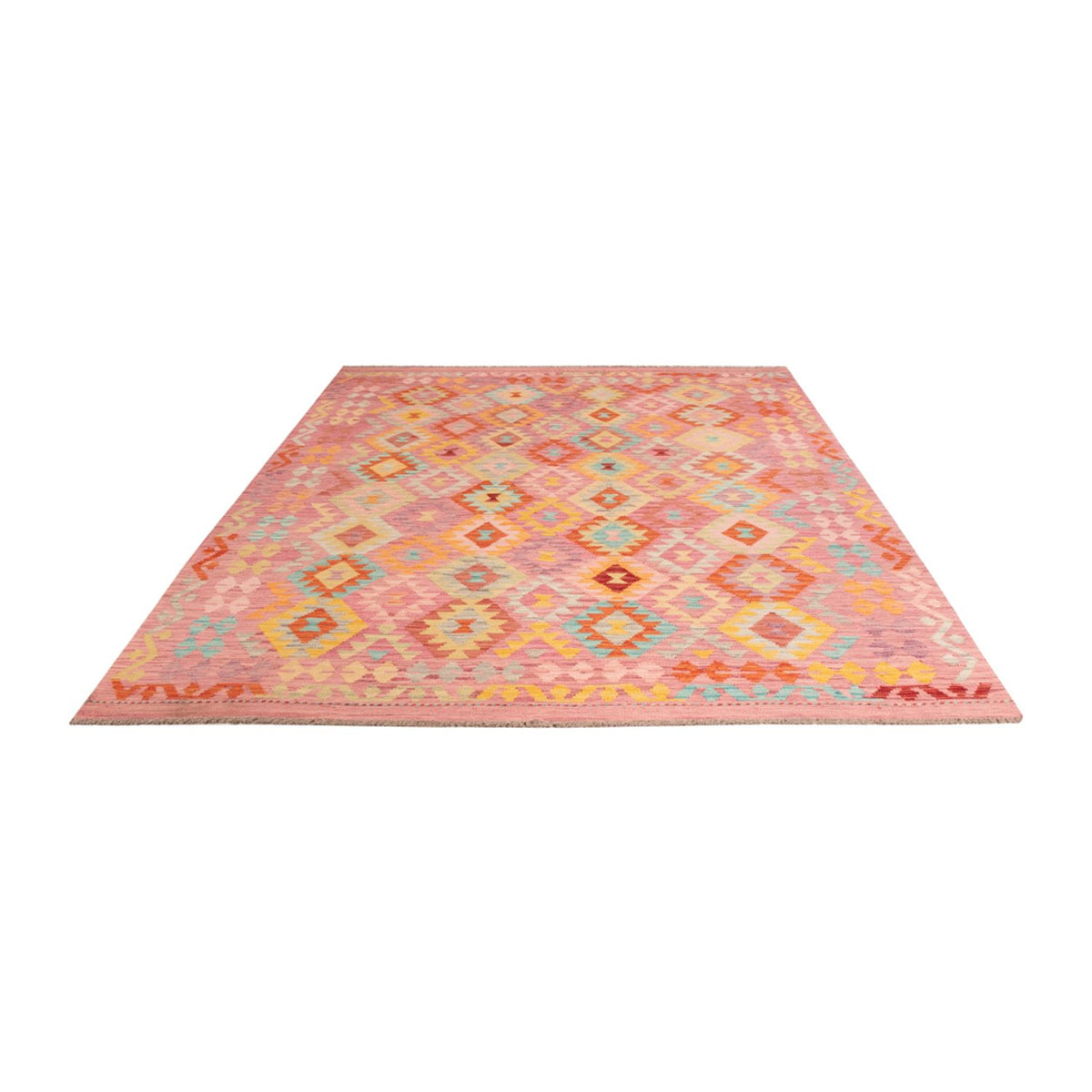 Kelim Rug - Splash - 300 x 200 cm - multicolored