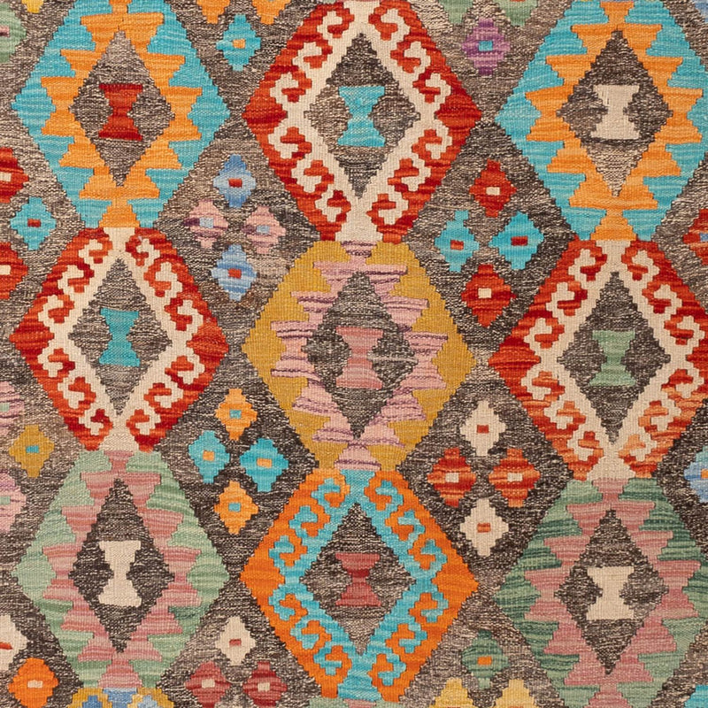 Kelim Rug - Splash - 314 x 201 cm - multicolored