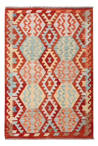 Kelim Rug - Splash - 179 x 118 cm - multicolored