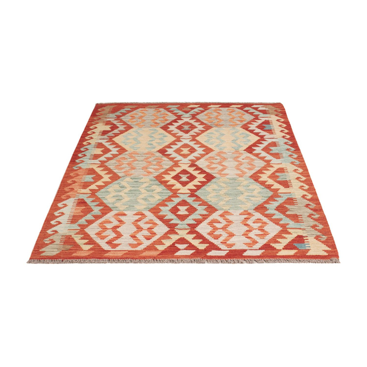 Kelim Rug - Splash - 179 x 118 cm - multicolored