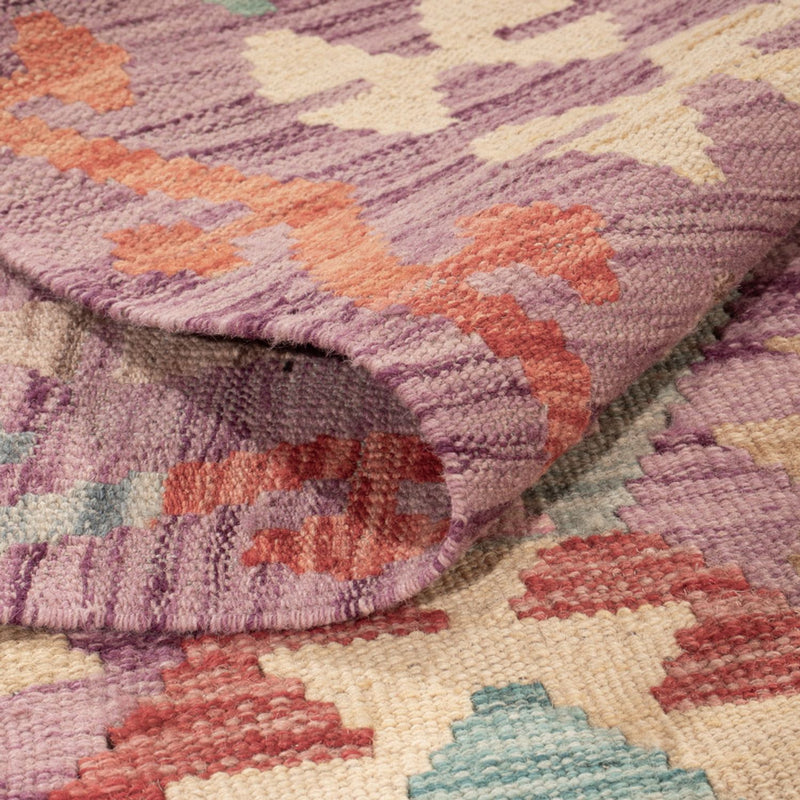 Kelim Rug - Splash - 173 x 124 cm - multicolored