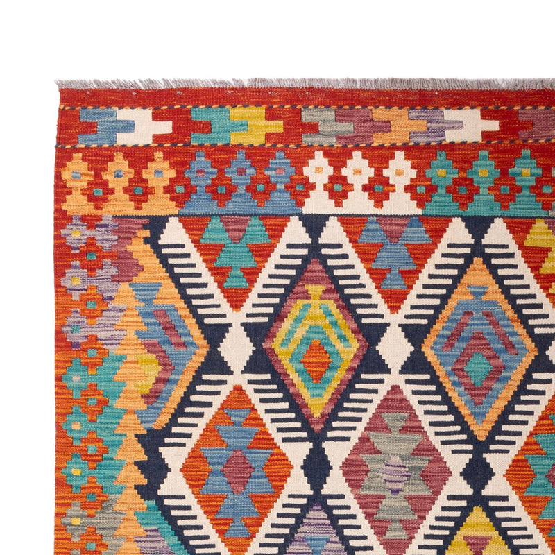 Kelim Rug - Splash - 308 x 205 cm - multicolored