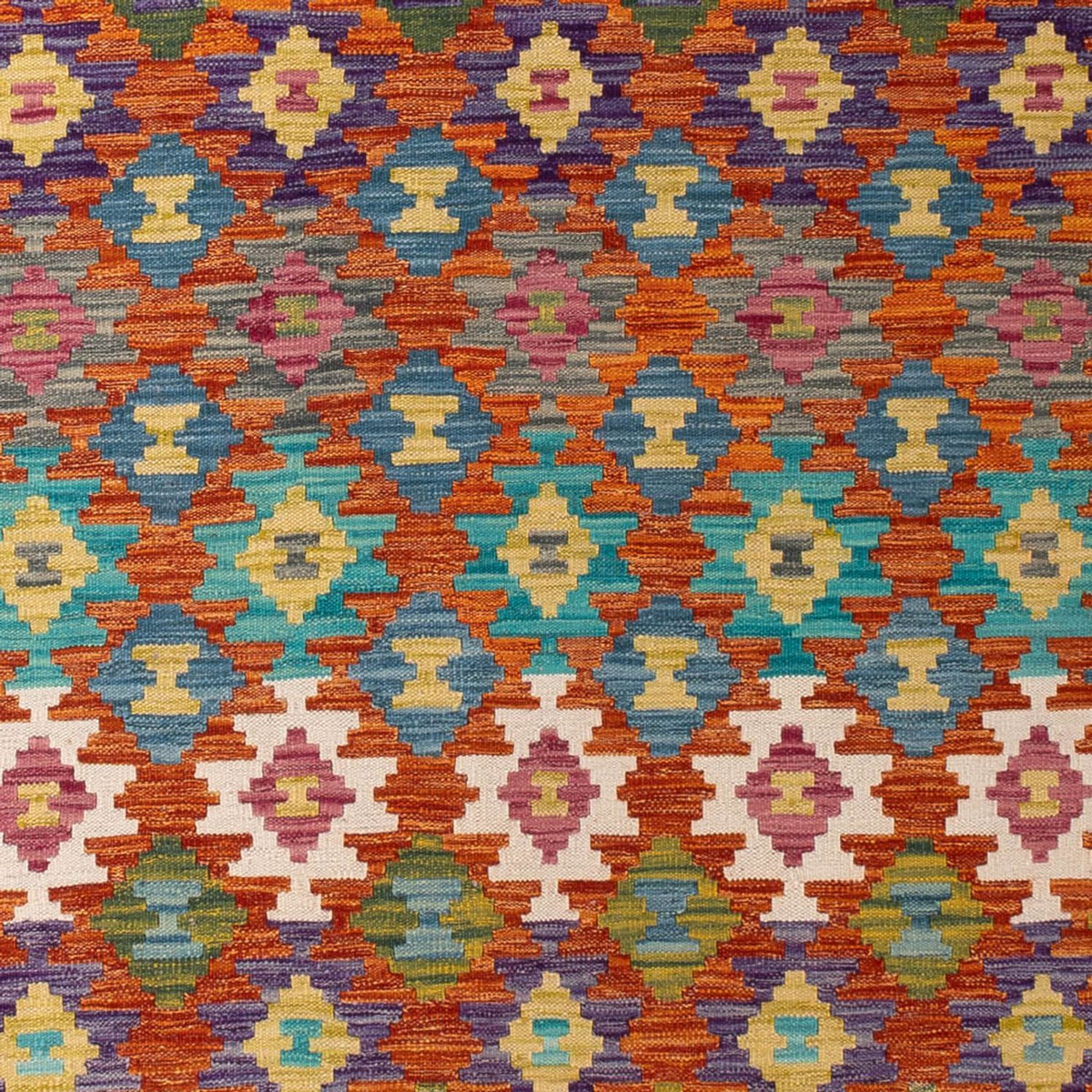 Kelim Rug - Splash - 292 x 213 cm - multicolored