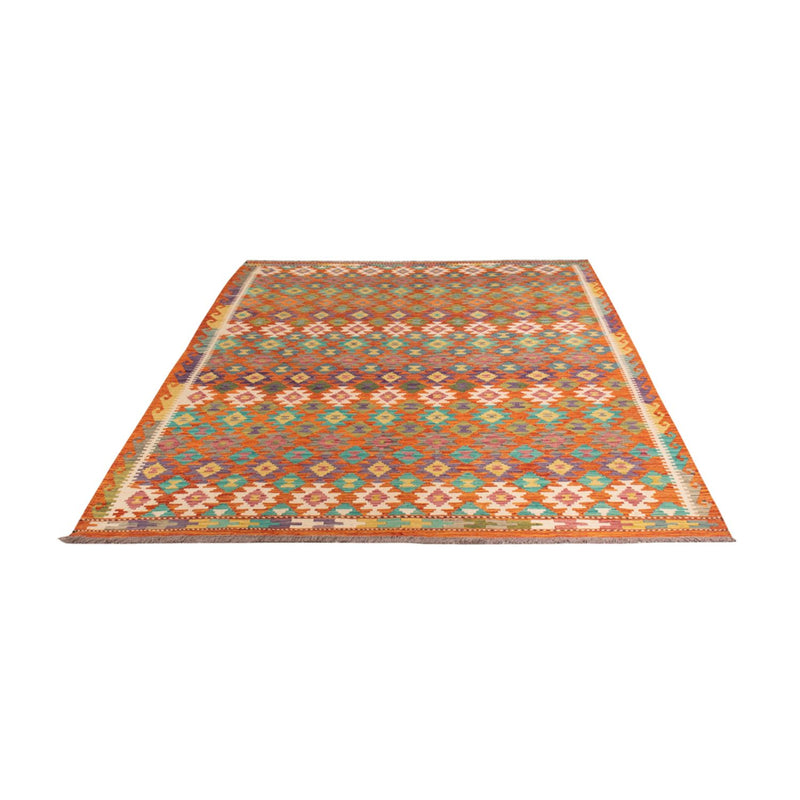 Kelim Rug - Splash - 292 x 213 cm - multicolored