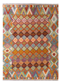 Kelim Rug - Splash - 296 x 209 cm - multicolored
