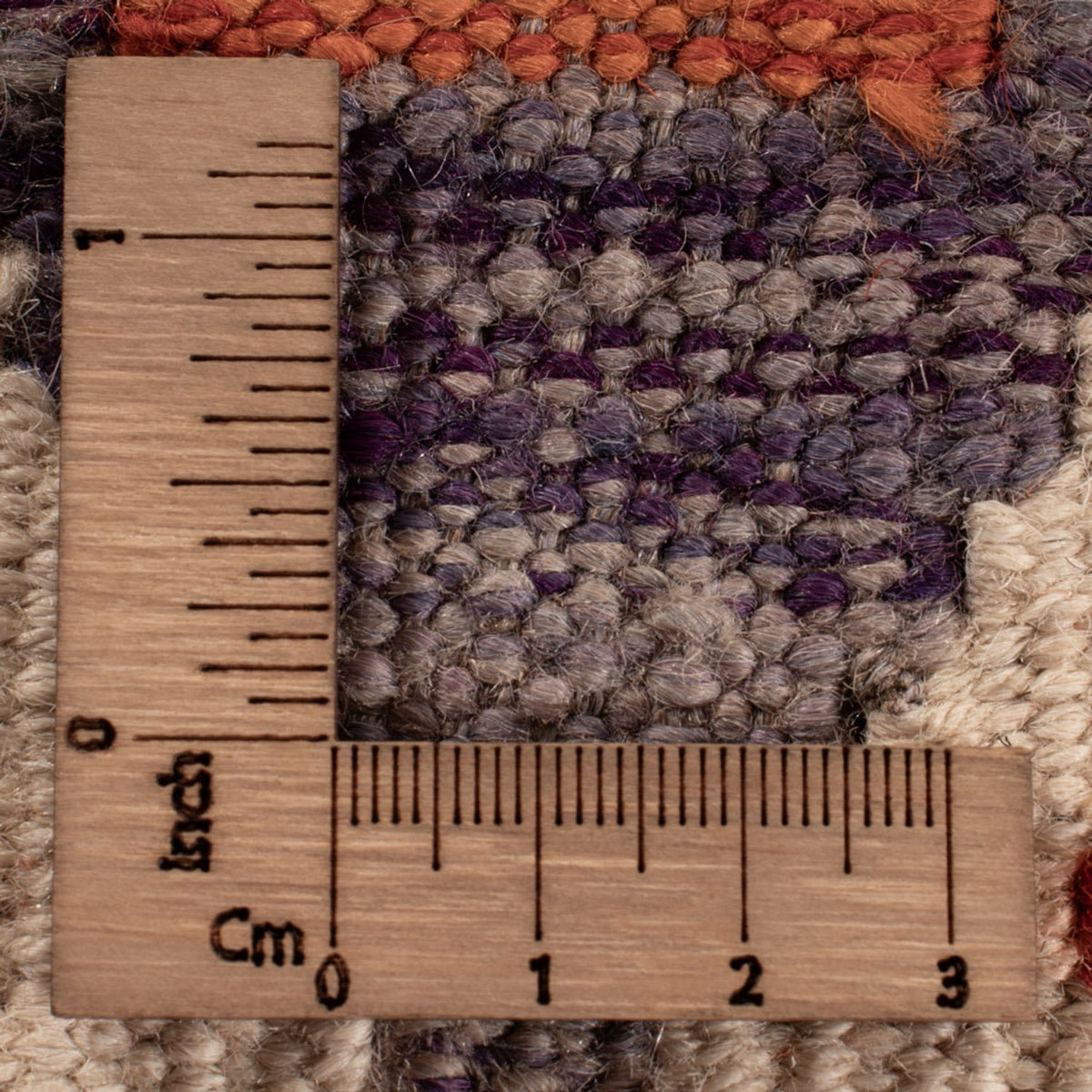 Kelim Rug - Splash - 307 x 200 cm - multicolored