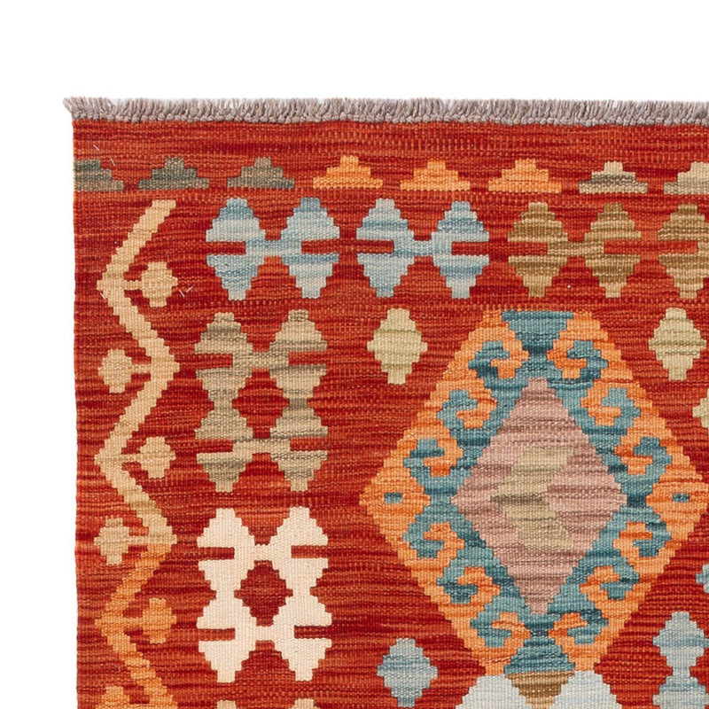 Kelim Rug - Splash - 186 x 120 cm - multicolored