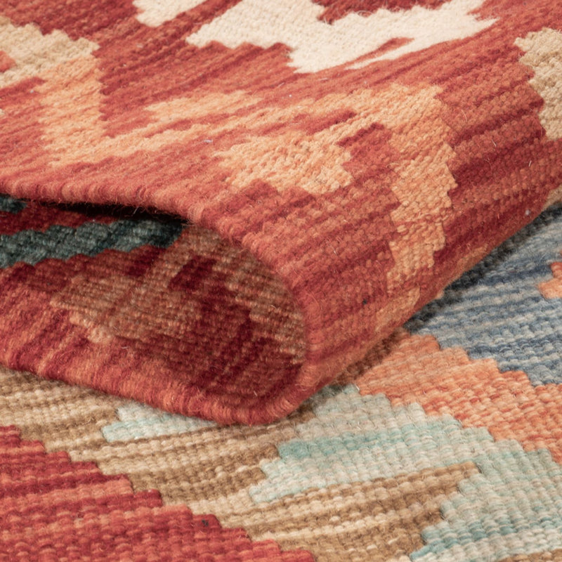 Kelim Rug - Splash - 186 x 120 cm - multicolored