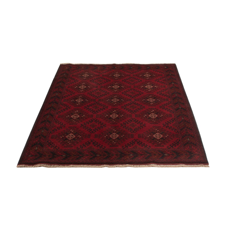 Afghan Rug - Kunduz - 201 x 126 cm - red
