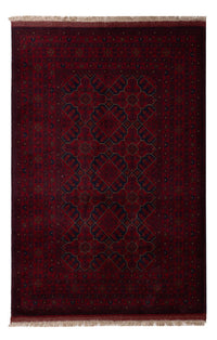 Afghan Rug - Kunduz - 196 x 126 cm - dark red