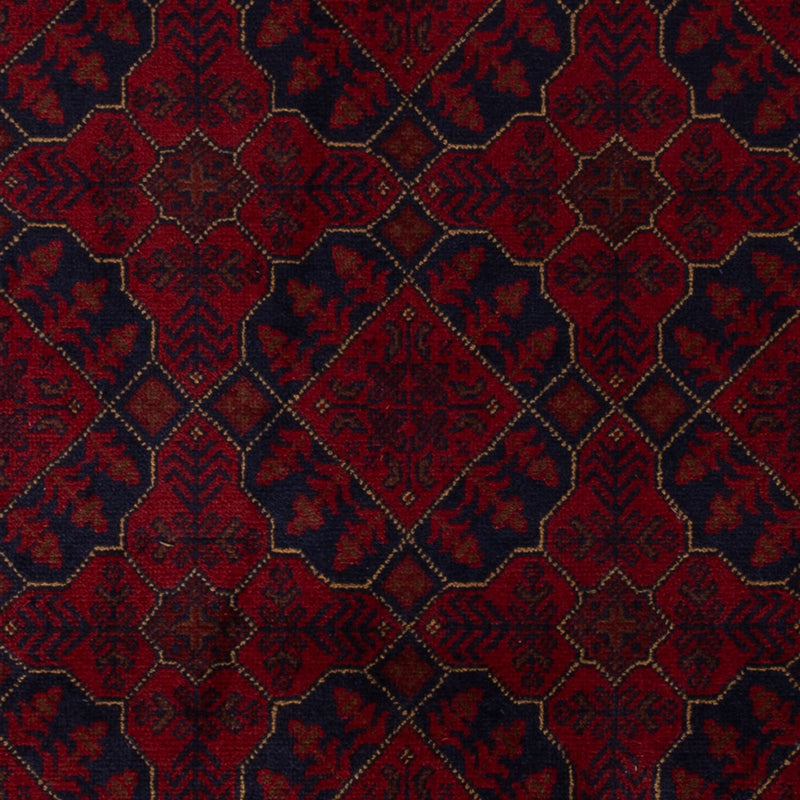 Afghan Rug - Kunduz - 196 x 126 cm - dark red