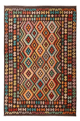 Kelim Rug - Splash - 307 x 205 cm - multicolored