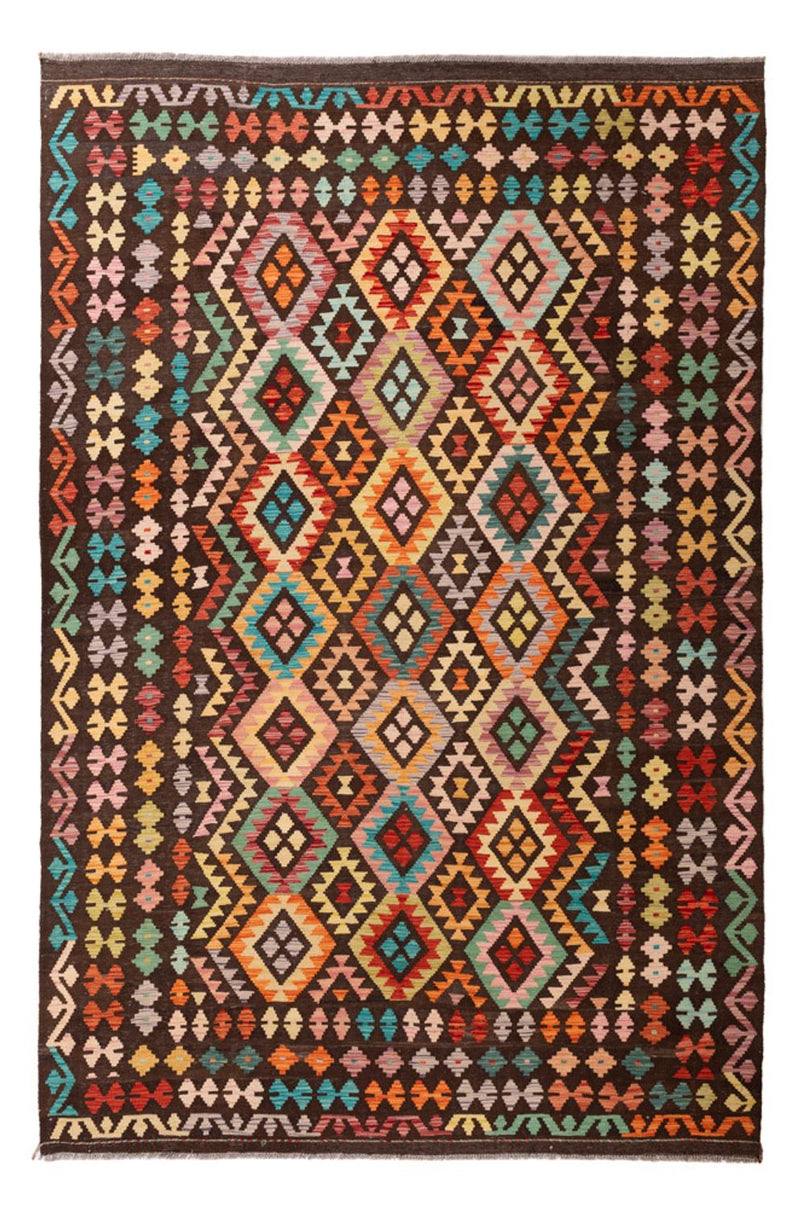 Kelim Rug - Splash - 307 x 205 cm - multicolored