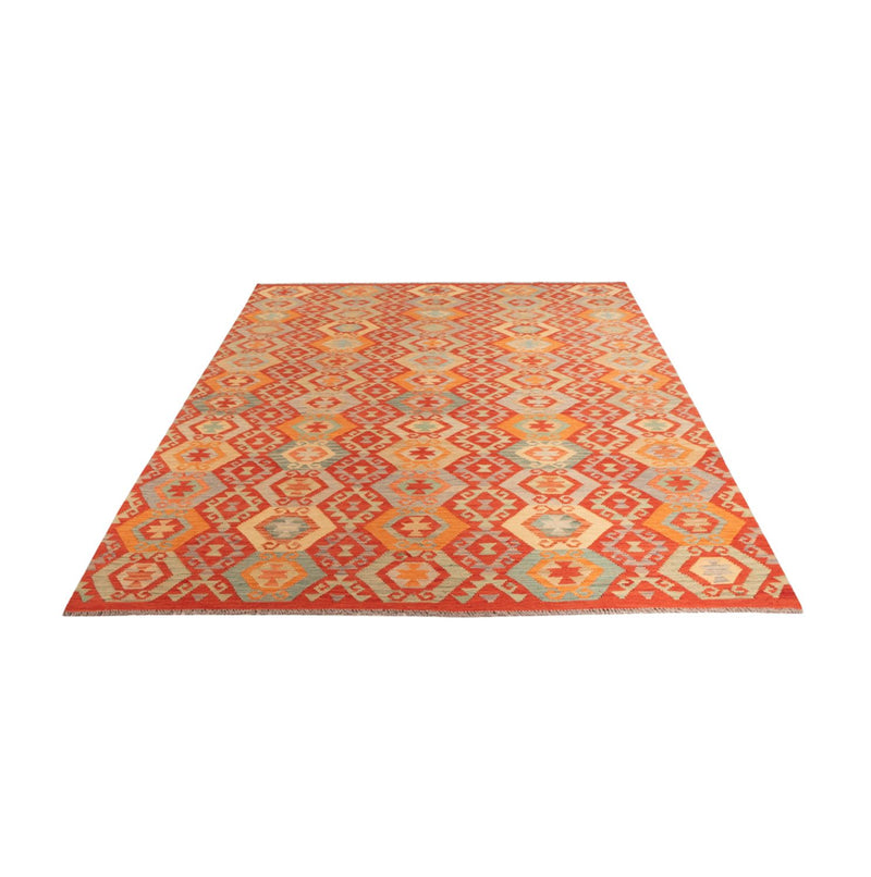 Kelim Rug - Splash - 303 x 206 cm - multicolored