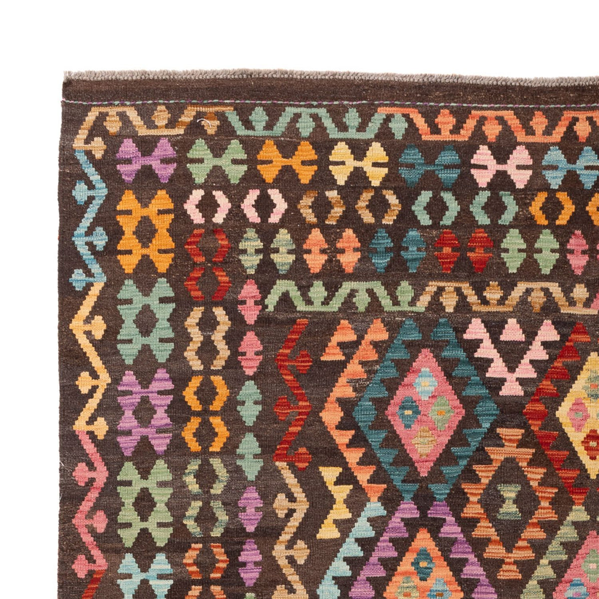 Kelim Rug - Splash - 303 x 210 cm - multicolored