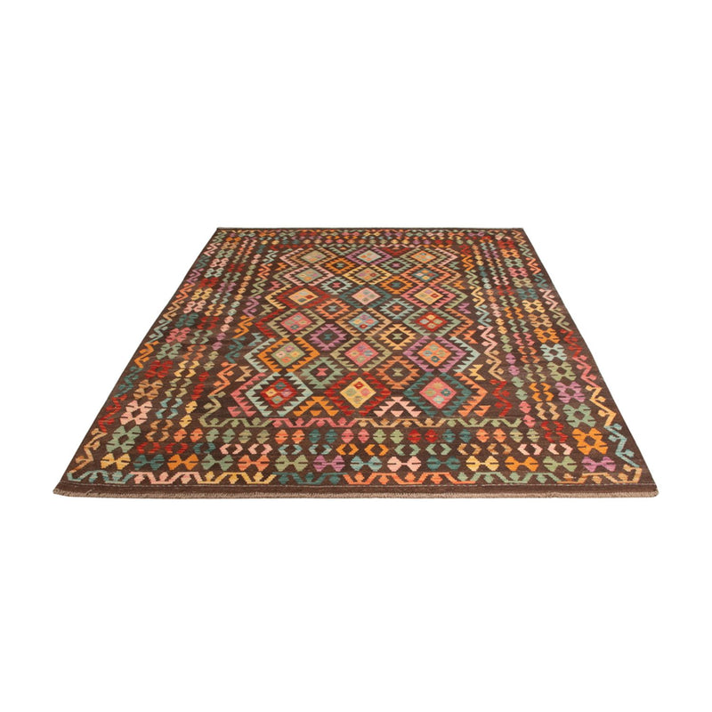 Kelim Rug - Splash - 303 x 210 cm - multicolored