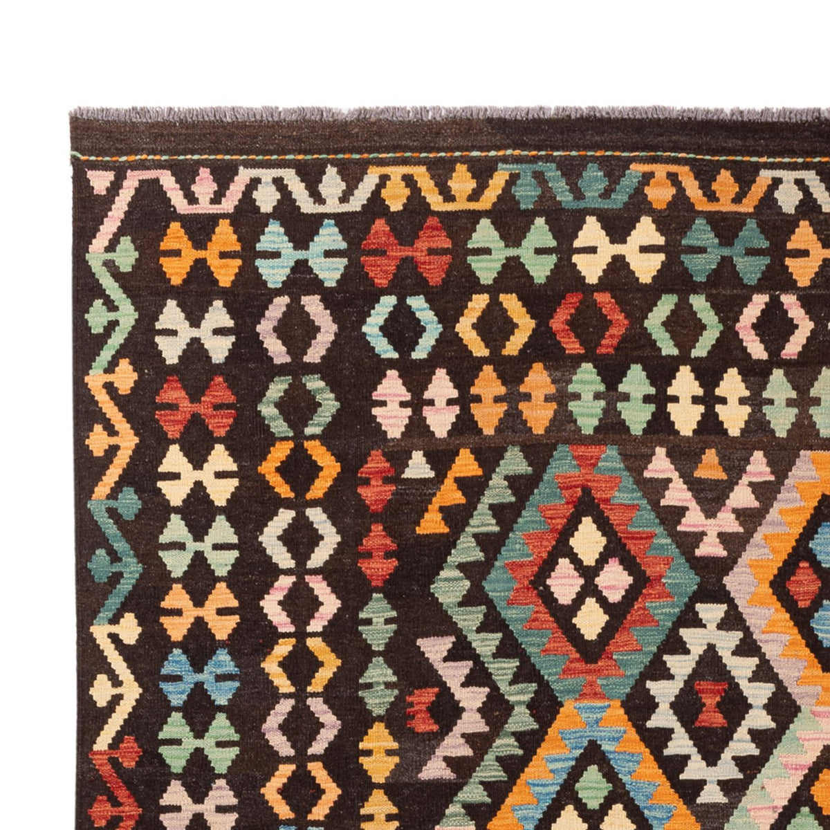 Kelim Rug - Splash - 291 x 206 cm - multicolored