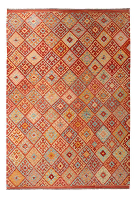 Kelim Rug - Splash - 305 x 207 cm - multicolored