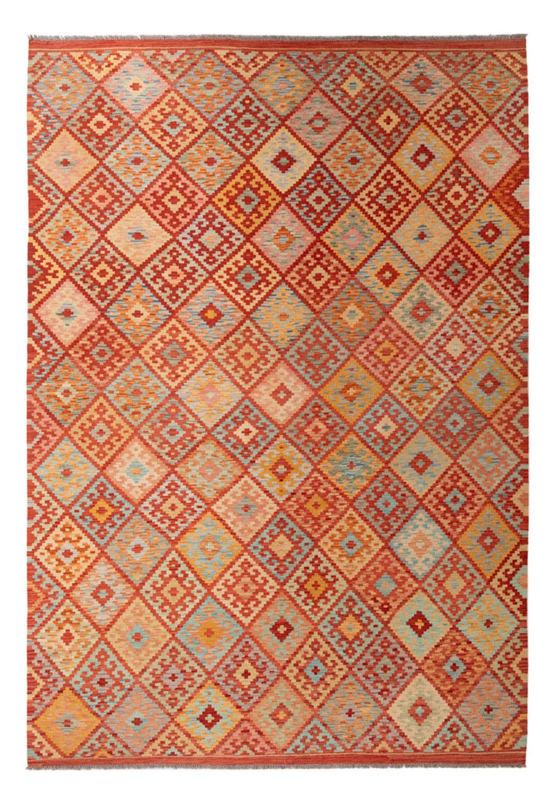 Kelim Rug - Splash - 305 x 207 cm - multicolored