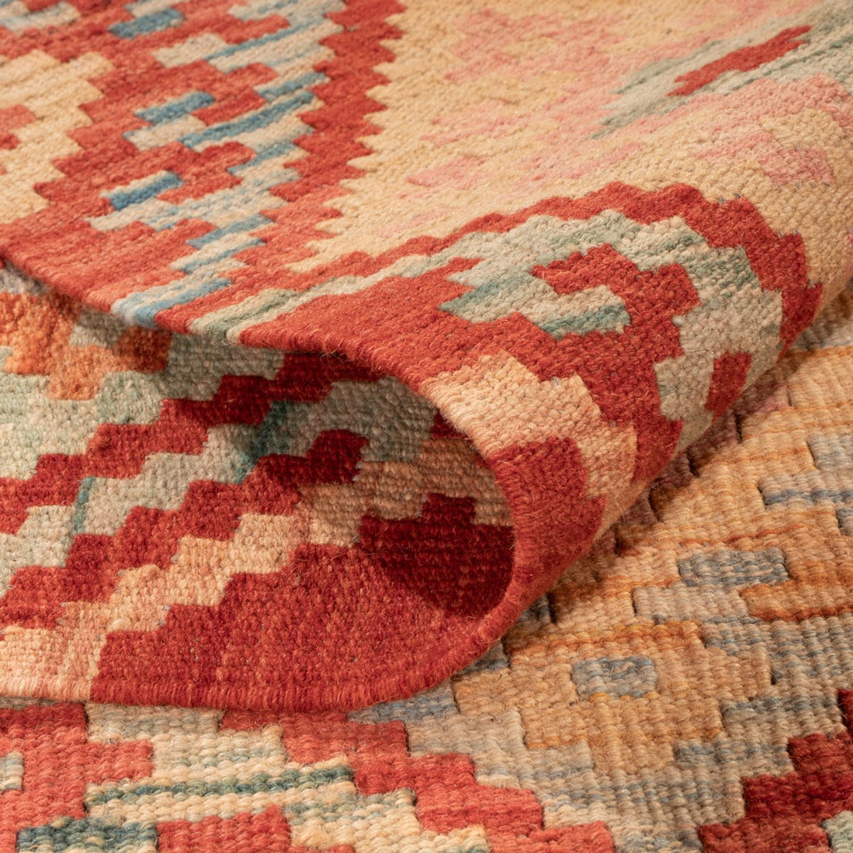 Kelim Rug - Splash - 305 x 207 cm - multicolored