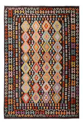 Kelim Rug - Splash - 300 x 205 cm - multicolored