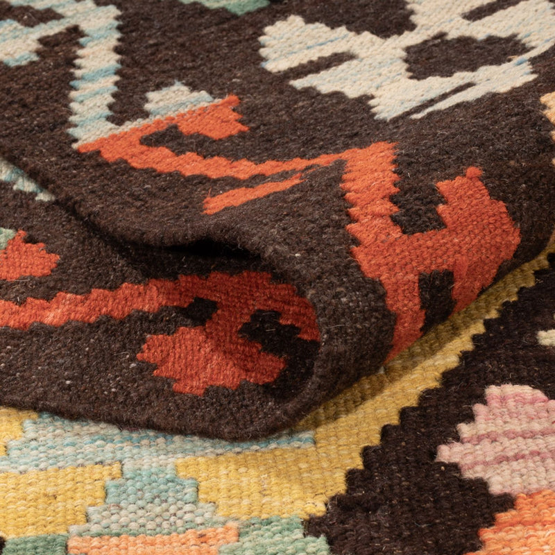 Kelim Rug - Splash - 300 x 205 cm - multicolored