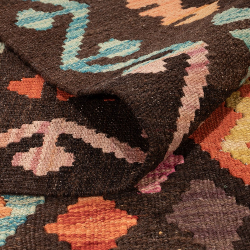 Kelim Rug - Splash - 291 x 197 cm - multicolored