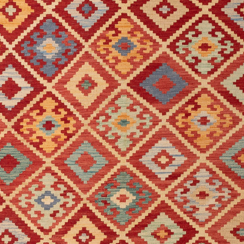 Kelim Rug - Splash - 292 x 206 cm - multicolored