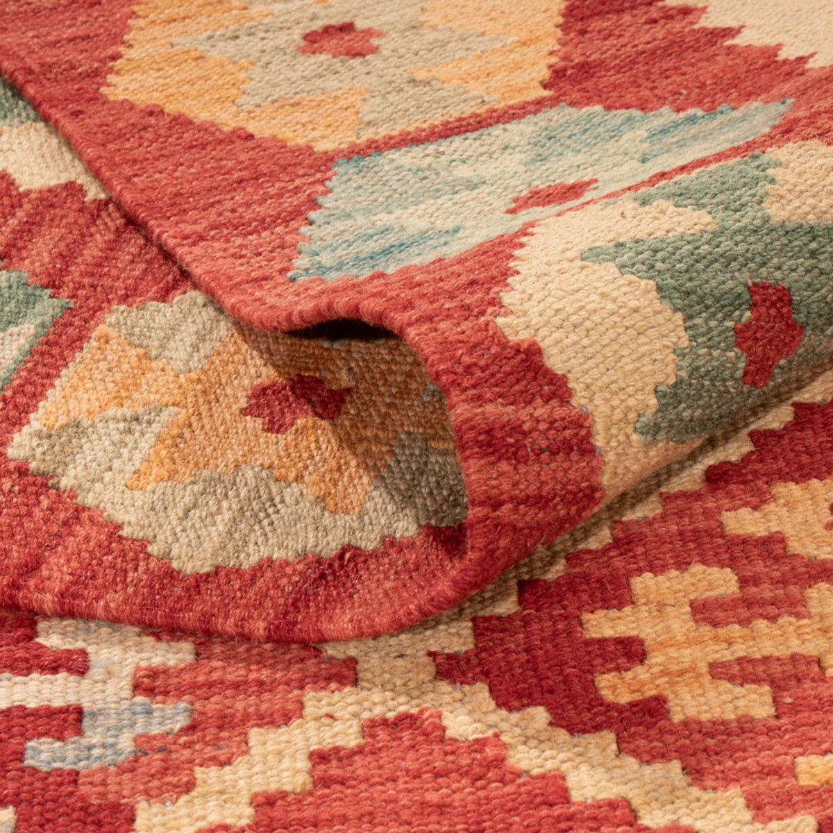 Kelim Rug - Splash - 292 x 206 cm - multicolored