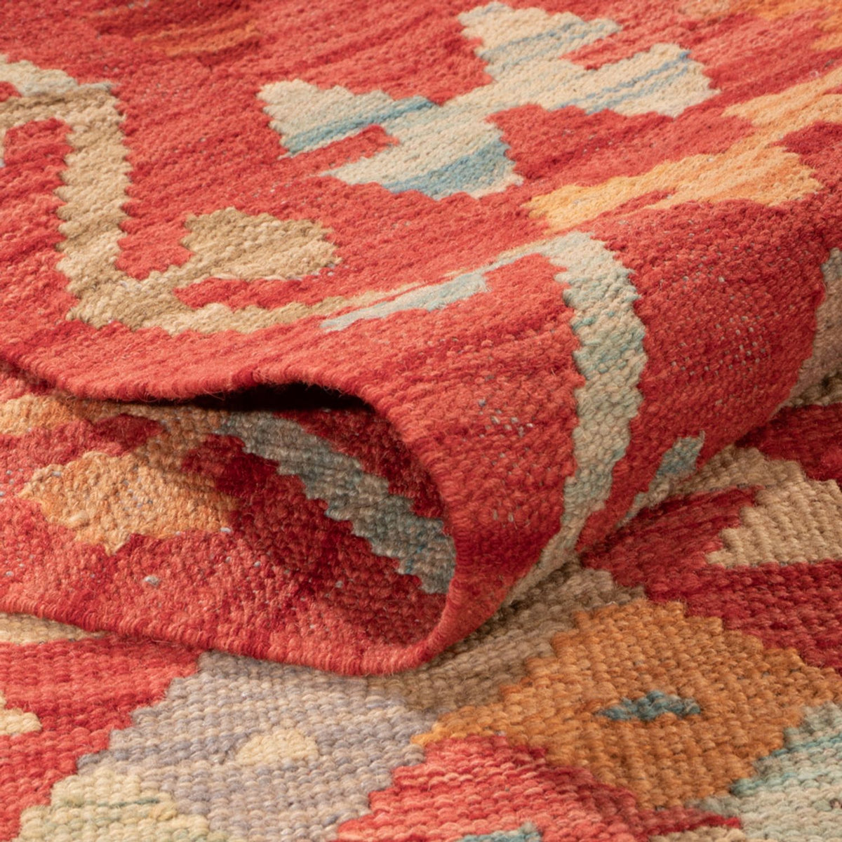 Kelim Rug - Splash - 305 x 200 cm - multicolored