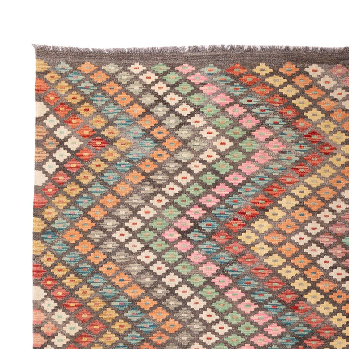 Kelim Rug - Splash - 296 x 204 cm - multicolored