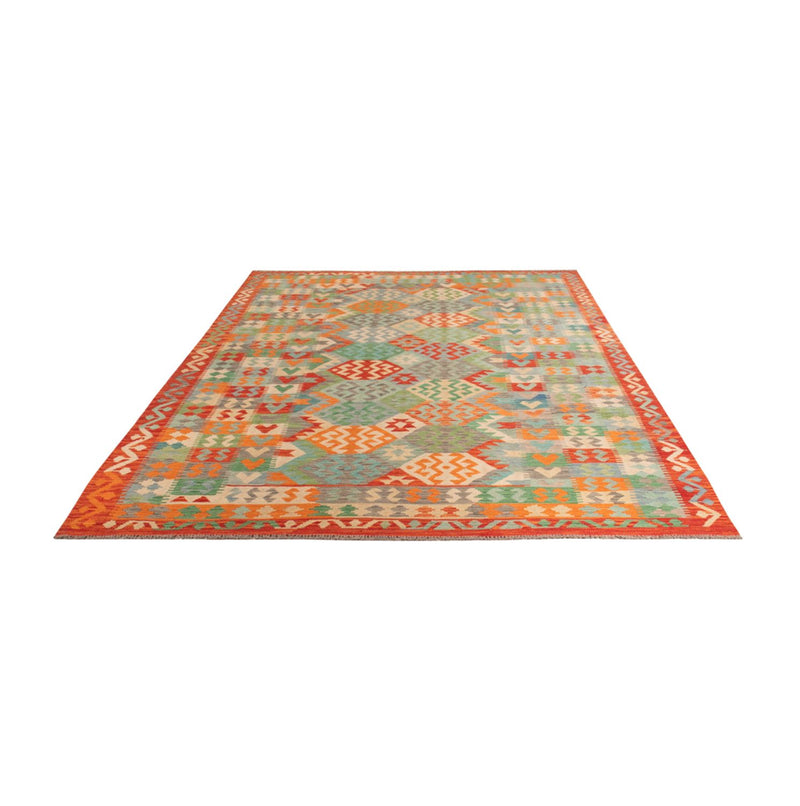 Kelim Rug - Splash - 287 x 211 cm - multicolored