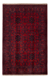 Afghan Rug - Kunduz - 199 x 132 cm - dark red