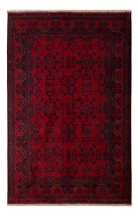 Afghan Rug - Kunduz - 195 x 125 cm - dark red