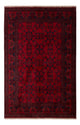 Afghan Teppich - Kunduz - 195 x 125 cm - dunkelrot