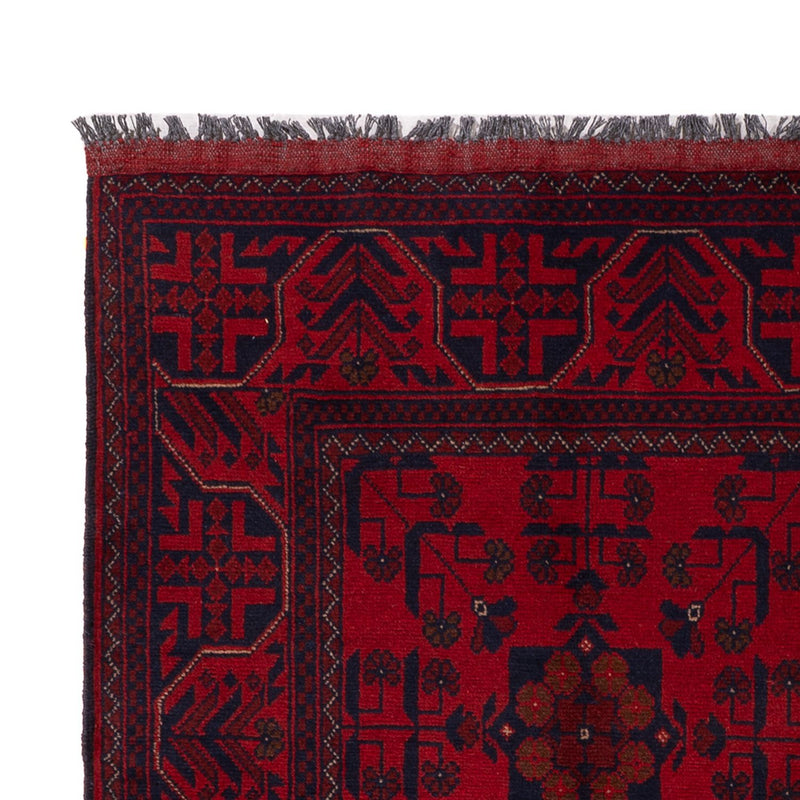 Afghan Rug - Kunduz - 197 x 125 cm - dark red