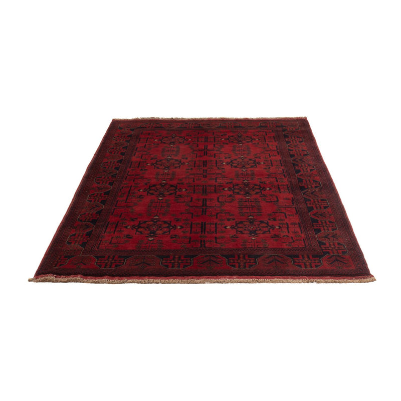Afghan Rug - Kunduz - 198 x 130 cm - dark red