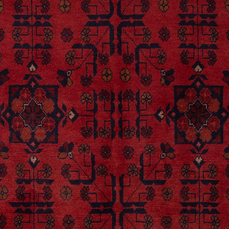 Afghan Rug - Kunduz - 193 x 127 cm - dark red