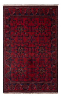 Afghan Rug - Kunduz - 196 x 121 cm - dark red