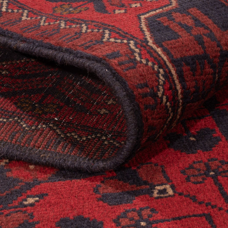 Afghan Rug - Kunduz - 196 x 121 cm - dark red