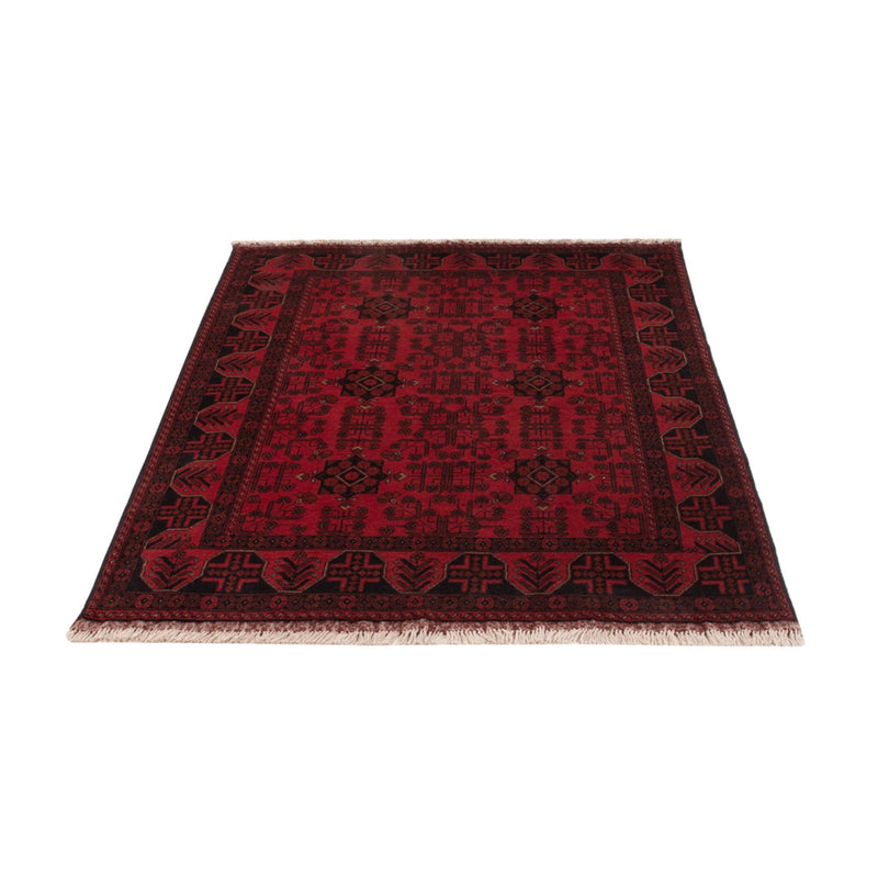 Afghan Rug - Kunduz - 195 x 125 cm - dark red