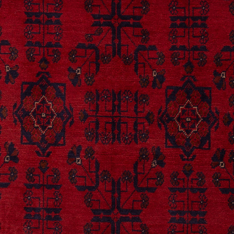 Afghan Rug - Kunduz - 195 x 121 cm - dark red