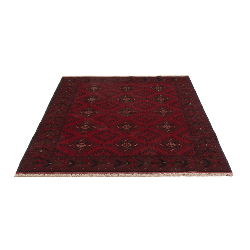Afghan Rug - Kunduz - 196 x 129 cm - dark red